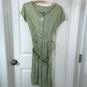 Vintage dress with matching belt